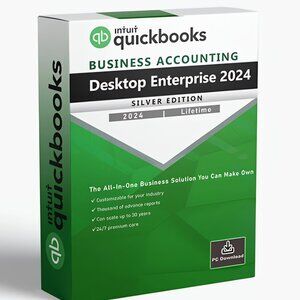 QuickBooks Desktop Enterprise 2024 – Lifetime License for Windows